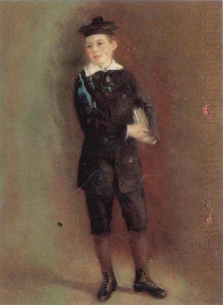 The Schoolboy(Andre Berard), Pierre Renoir